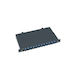 Central Οπτικό Patch Panel για Rack 1U 19" 12 Θυρών SC Μαύρο