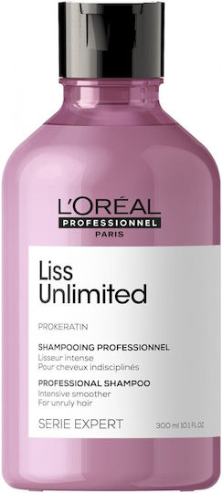 L'Oréal Professionnel Serie Expert Liss Unlimited Σαμπουάν Ενυδάτωσης & Όγκου 300ml