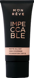 Mon Reve Impeccable Liquid Foundation SPF15 6 30ml