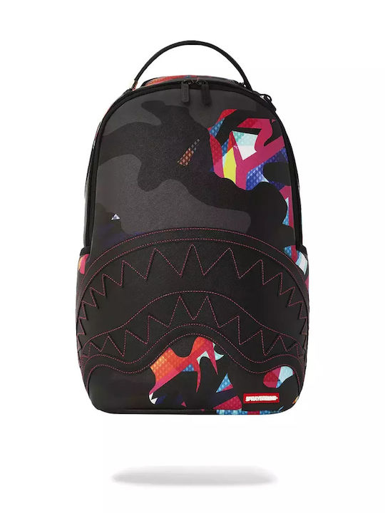 Sprayground Dlxsv School Bag Backpack Junior High-High School in Black color 21lt