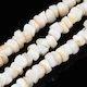 Perlen Fildisi Chips 5~8mm 53 Stück