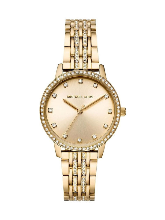 Michael Kors Uhr mit Gold Metallarmband