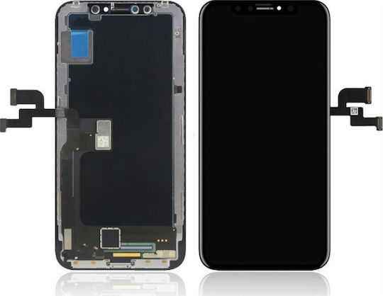 O ecran OLED cu Mecanism Tactil pentru iPhone XS (Negru)