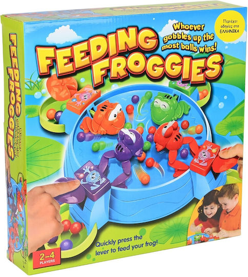 Board Game Πεινασμένα Βατραχάκια for 2-4 Players 3+ Years Old (EN) Martin Toys