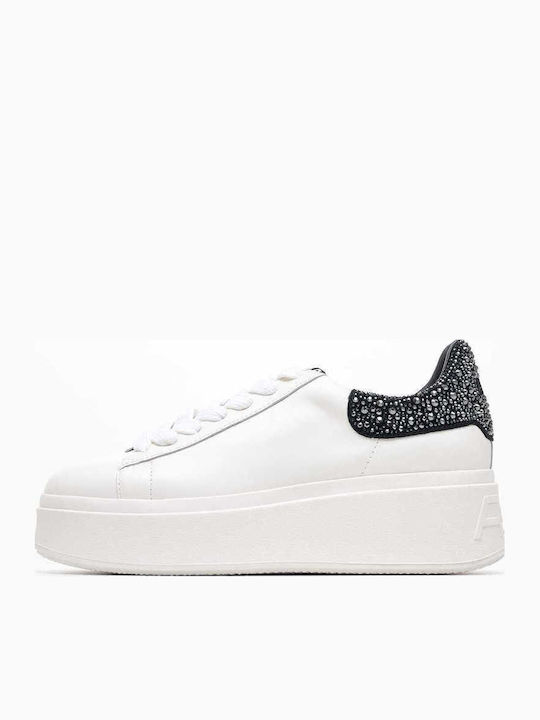 Mody.strass Γυναικεία Sneakers Λευκά