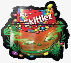 Mylar Zip Bag Skittlez Security Bag