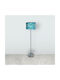 Oxygen Blue Waves Φωτιστικό Δαπέδου Υ165εκ. με Ντουί για Λαμπτήρα E27 Μπλε