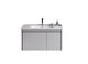 Martin Πάγκος με Νιπτήρα Μ80xΒ46xΥ43cm Grey