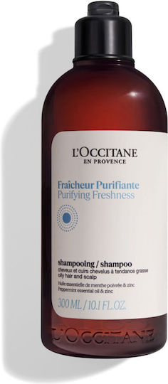 L'Occitane Sampon de Par Purificare Prospețime Hidratare și Curățare Profundă 300ml