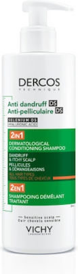 Vichy Dercos Anti Dandruff DS Șampoane împotriva Mătreții pentru Păr Uscat 1x390ml