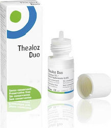 Thea Pharma Hellas Thealoz Duo Picături Oftalmice cu Acid Hialuronic pentru Ochi Uscat 10ml
