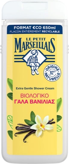 Le Petit Marseillais Creamy Bubble Bath & Vanilla Scent 650ml