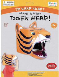 Fiesta Crafts Οριγκάμι Κατασκευή 3d Μάσκα Κράνος Τίγρης Fiesta Fiesta Crafts Οριγκάμι Κατασκευή 3d Μάσκα Κράνος Τίγρης Fiesta
