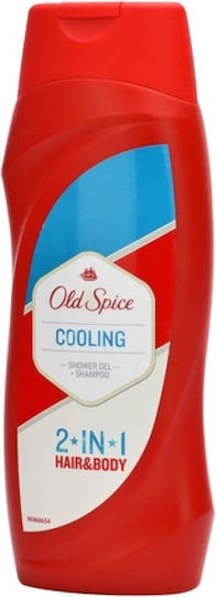 Old Spice 2 in 1 Cooling Schaumbad in Gel für Herren Revitalisierung 250ml