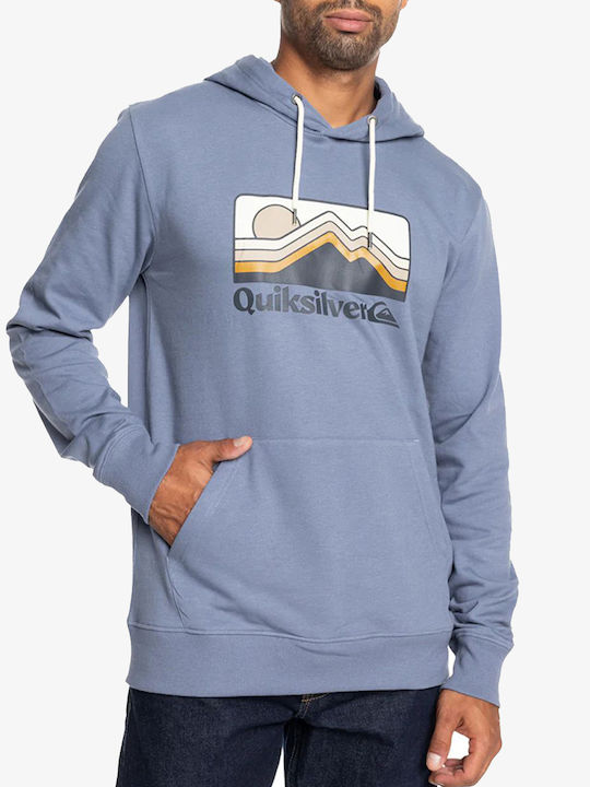 Quiksilver Hanorac cu Glugă Steelblue