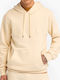 Sweatshirt with Hood Beige