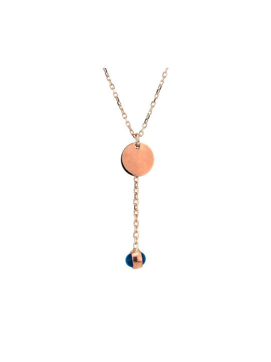 Goldsmith Necklace from Rose Gold Plated Silver