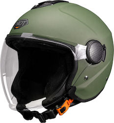 Pilot Fly SV Jet με Sun Visor ECE 22.06 Military Green Matt