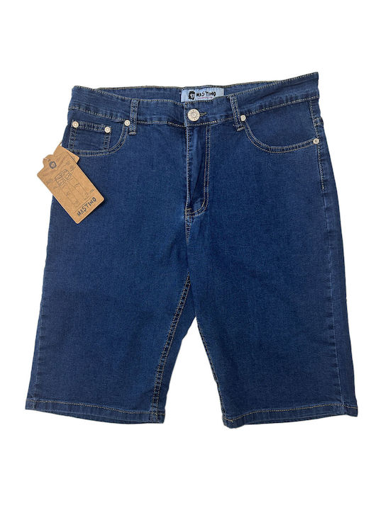 Mastino Herrenshorts Jeans Blue