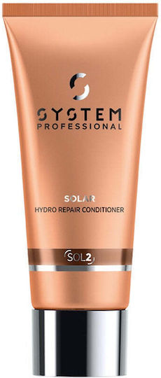 System Professional Fibra Solar Hydro Repair SOL2 Conditioner Reconstruction/Nourishment for Dry Hair 200ml