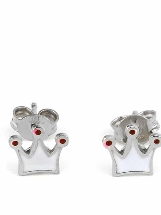 Goldsmith Crown Kids Earrings Studs Crowns from...