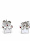 Goldsmith Crown Kids Earrings Studs Crowns from Silver