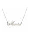 Goldsmith Necklace Name from Silver