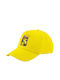 Koupakoupa Kids' Hat Jockey Fabric Cristiano Ronaldo Al Nassr Yellow