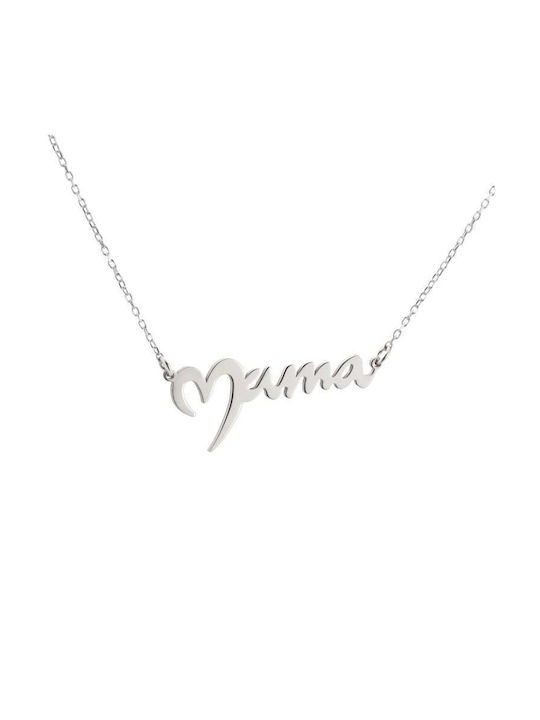 Goldsmith Necklace Mum from Silver