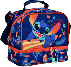 Gim Disney Stitch Isothermal Food Case 4.5lt Blue Lilo & Stitch L20 x W15 x H21cm