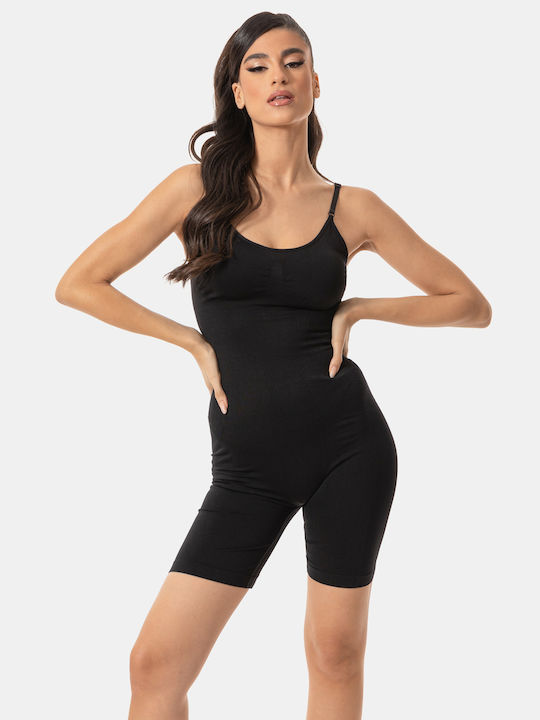 Ολόσωμο Shapewear Σύσφιξης Μαύρο Μαύρο