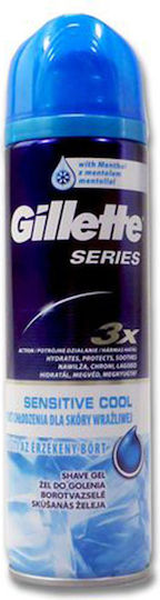 Gillette Sensitive Cool Gel Ξυρίσματος 200ml