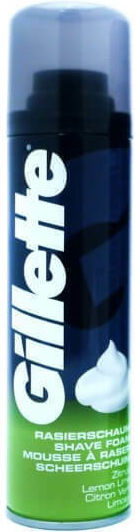 Gillette Lemon Lime Αφρός Ξυρίσματος 200ml