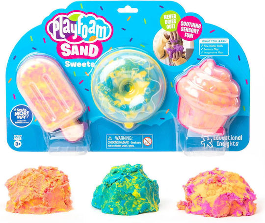 Educational Insights Joc de Construcții cu Nisip Playfoam pentru Copii 3+ Ani