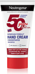 Neutrogena Concentrated Unscented Κρέμα Χεριών 75ml
