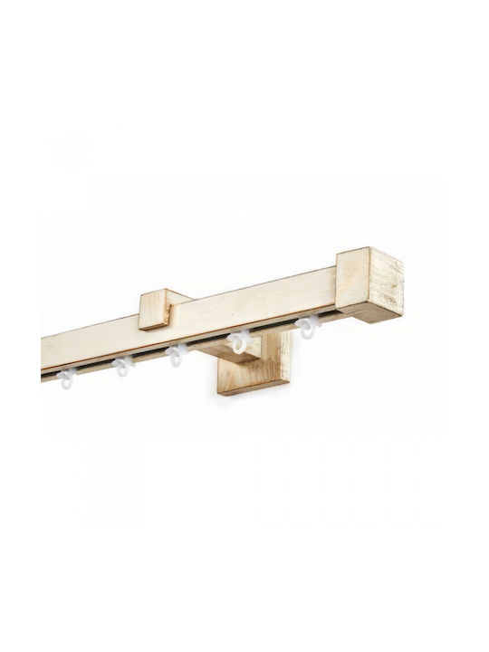 Anartisi Madison One-Way Metallic Curtain Track...