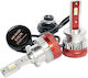 Lămpi Autoturismului D2S / D2R Canbus LED 10000K 12-24V 90W 2buc