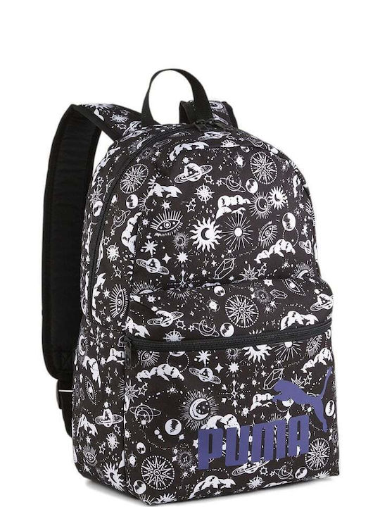 Puma Phase Schulranzen Rucksack Junior High-High School in Schwarz Farbe 22Es