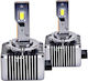 Lămpi Autoturismului D1S Canbus LED 6500K Alb rece 12-24V 35W 2buc