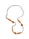 Luna Orange Chantal Necklace 91022