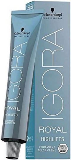 Schwarzkopf Igora Royal Highlifts Vopsea de Păr 12-21 Decolorant Fumuriu Cenușiu 60ml