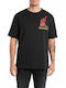 Replay Men's Short Sleeve T-shirt Black