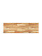 vidaXL Rectangular Raft de bibliotecă din Lemn Masiv Olive 120x40x2cm 3279563 1buc