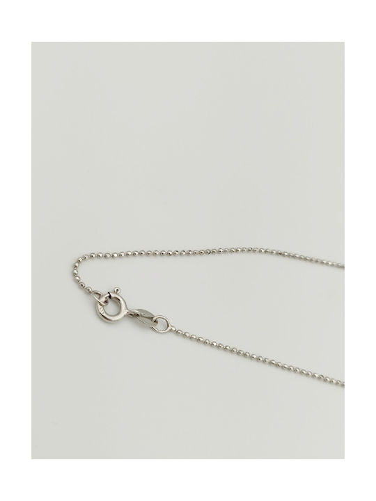 Silver Ball Chain 40cm