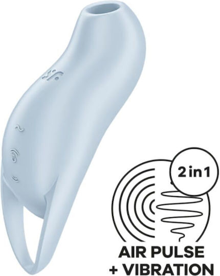 Satisfyer Pro 1 Klitoris Vibrator mit Fernbedienung Hellblau