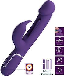 Pretty Love Kampas Rabbit 3 in 1 Multifunktionsvibrator Zunge Violett Pretty Love Kampas Rabbit 3 in 1 Multifunktionsvibrator Zunge Violett