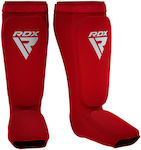 RDX Shin Guards Adults Red