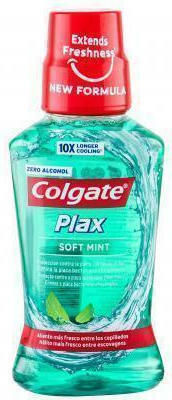 Plax Soft Mint Mouthwash Against Plaque & Fresh Breath 250ml