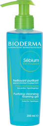 Bioderma Sebium Гел Почистване Лице с Хидратира...