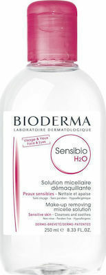 Bioderma Sensibio H2O Lotion Αφαίρεσης Μακιγιάζ Προσώπου & Ματιών 250ml
